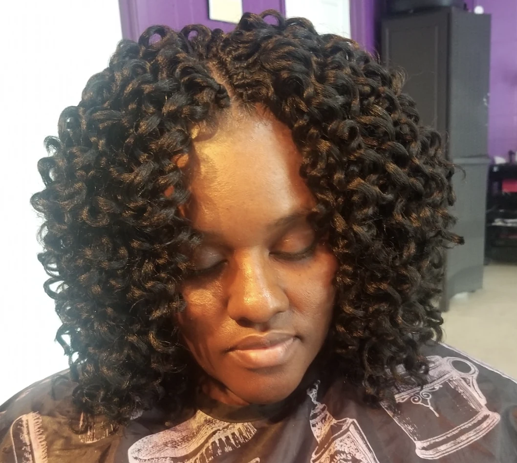 Curls + crochet style